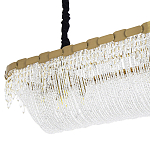 Люстра с хрустальными подвесками Riche Crystal Metal Chandelier 12 варинант исполнения - 3 | Loft Concept в Ижевске