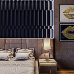 Гипсовая 3D Панель CRYSTAL SYMPHONY B варинант исполнения - 1 | Loft Concept в Ижевске