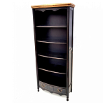 Стеллаж книжный из массива березы с 5-ю полками Vintage варинант исполнения - 1 | Loft Concept в Ижевске