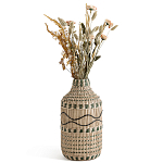 Ваза декоративная из натурального плетеного бамбука Bamboo Decor 35 варинант исполнения - 1 | Loft Concept в Ижевске