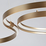 Люстра подвесная светодиодная в виде волнообразной ленты Ribbon Vortex варинант исполнения - 18 | Loft Concept в Ижевске