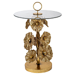 Столик металлический Golden Flower варинант исполнения - 1 | Loft Concept в Ижевске