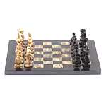 Шахматы настольные из натурального камня Оникс Decorative Thematic Chess варинант исполнения - 1 | Loft Concept в Ижевске