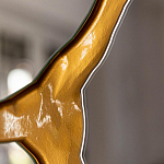 Зеркало кругле с декоративной золотой вставкой Golden Tree варинант исполнения - 2 | Loft Concept в Ижевске