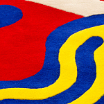 Дизайнерский ковер в виде бабочки Poltronova Tappeto Farfalla Rug варинант исполнения - 9 | Loft Concept в Ижевске