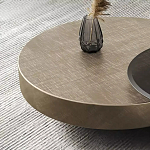 Комплект их 2-х круглых дизайнерских журнальных столов Difelap варинант исполнения - 3 | Loft Concept в Ижевске