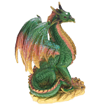 Декоративная статуэтка Дракон Green Orange Dragon Statuette варинант исполнения - 1 | Loft Concept в Ижевске