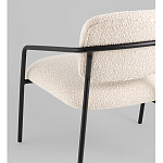 Кресло лаунж Rooney букле белый варинант исполнения - 3 | Loft Concept в Ижевске