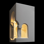 Встраиваемый в стену гипсовый светильник под покраску с арками и рельефными колоннами Antiquity Athena варинант исполнения - 5 | Loft Concept в Ижевске