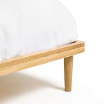 Кровать из массива дуба с пружинным блоком Mateta варинант исполнения - 7 | Loft Concept в Ижевске