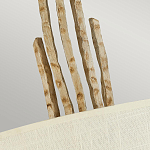 Бра с белым абажуром и элементами в виде натуральных веток Hinkley варинант исполнения - 2 | Loft Concept в Ижевске