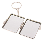 Зеркало брелок складное двухстороннее из натурального камня Малахит Stone Mirrors варинант исполнения - 3 | Loft Concept в Ижевске