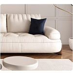 Диван кожаный с каркасом из массива дерева Furniture Medieval варинант исполнения - 4 | Loft Concept в Ижевске