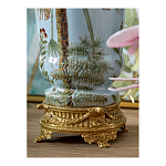 Ваза из фарфора с бронзовыми элементами Tropical Garden варинант исполнения - 5 | Loft Concept в Ижевске