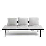 Диван-шезлонг черный Annet варинант исполнения - 1 | Loft Concept в Ижевске