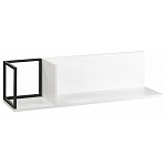 Полка навесная белая открытая Strict Lines  варинант исполнения - 1 | Loft Concept в Ижевске