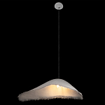 Подвесной светильник с асимметричным волнообразным абажуром и фактурной бахромой по краю Tactile Line варинант исполнения - 5 | Loft Concept в Ижевске