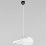 Подвесной светильник с белым тканевым плафоном в форме облака Crystal Cloud Junction варинант исполнения - 2 | Loft Concept в Ижевске