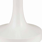 Торшер белый с тканевым абажуром на деревянном основании Graceful Silhouette варинант исполнения - 1 | Loft Concept в Ижевске