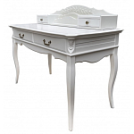 Стол-бюро белого цвета из массива бука с 4-мя ящиками White Provence варинант исполнения - 2 | Loft Concept в Ижевске