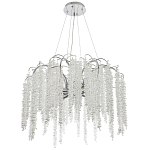 Люстра с хрустальными подвесками Bunch of Crystal Berries Silver Chandelier 8 варинант исполнения - 2 | Loft Concept в Ижевске