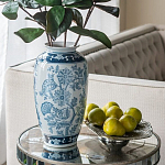 Ваза с синим цветочным орнаментом Blue & White Ornament  варинант исполнения - 4 | Loft Concept в Ижевске