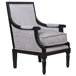 Кресло Harry Armchair black and grey velour варинант исполнения - 1 | Loft Concept в Ижевске