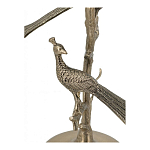 Столик с круглой стеклянной столешницей и корпусом в виде двух павлинов на ветке Table Two Peacocks варинант исполнения - 5 | Loft Concept в Ижевске