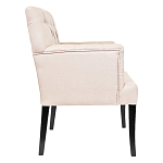 Кресло Addison Chic Armchair beige flax варинант исполнения - 1 | Loft Concept в Ижевске
