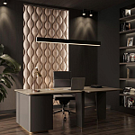 Гипсовая 3D панель с принтографией PM-108 варинант исполнения - 6 | Loft Concept в Ижевске