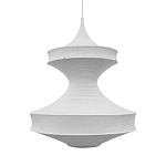 Подвесной вязаный белый светильник «Моника» варинант исполнения - 1 | Loft Concept в Ижевске