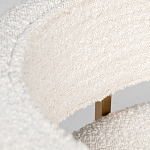 Стул букле бежевый с каркасом цвета матовое золото Tactility варинант исполнения - 4 | Loft Concept в Ижевске