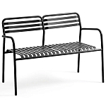Скамья из алюминия Mack Metal Bench Black варинант исполнения - 1 | Loft Concept в Ижевске