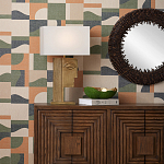 Настольная лампа с прямоугольным белым абажуром Skillful Face варинант исполнения - 6 | Loft Concept в Ижевске