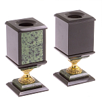 Настольный канцелярский набор из нефрита Apollo варинант исполнения - 4 | Loft Concept в Ижевске