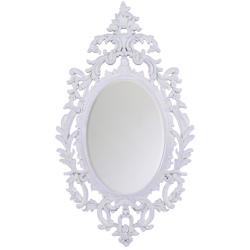 Зеркало в ажурной раме с эффектом старины Classic Ornament Mirror Бежевый Зеркало в Ижевске | Loft Concept 