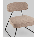 Кресло лаунж Kate букле капучино варинант исполнения - 2 | Loft Concept в Ижевске