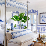 Обои ручная роспись Porto by Alessandra Branca Original colourway on dyed paper варинант исполнения - 1 | Loft Concept в Ижевске