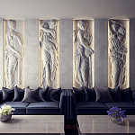 Барельеф FOUNTAIN OF INNOCENTS варинант исполнения - 1 | Loft Concept в Ижевске