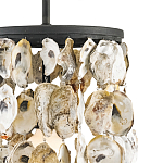 Подвесной светильник с подвесками из устричных раковин Sea Ravens варинант исполнения - 1 | Loft Concept в Ижевске