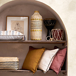 Ваза декоративная из натурального плетеного бамбука Bamboo Decor 42 варинант исполнения - 5 | Loft Concept в Ижевске