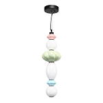 Подвесной светильник фигурный с керамическими элементами 24W LED Fragrant Light варинант исполнения - 3 | Loft Concept в Ижевске