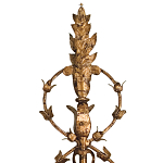 Бра настенное с цветочным мотивом Vintage Luxury варинант исполнения - 1 | Loft Concept в Ижевске