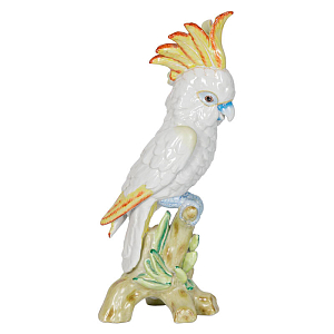 Статуэтка фарфоровая Попугай Parrot