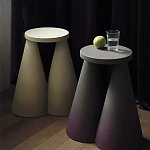 Дизайнерский журнальный стол на 2-х конусообразных ножках Epykopy варинант исполнения - 4 | Loft Concept в Ижевске