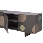 Дизайнерский комод с декором в виде круглых элементов на фасаде Matisse варинант исполнения - 2 | Loft Concept в Ижевске