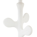 Настольная лампа с белым каркасом и тканевым абажуром Natural Stems варинант исполнения - 2 | Loft Concept в Ижевске