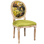 Стул из натурального бука с цветочным принтом Impressionism in Color варинант исполнения - 2 | Loft Concept в Ижевске