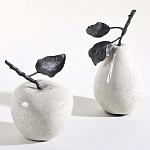 Декоративная статуэтка из керамики Яблоко Apple Ceramics Statuette варинант исполнения - 2 | Loft Concept в Ижевске