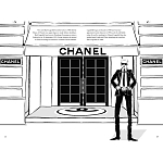 Megan Hess. Coco Chanel: The Illustrated World of a Fashion Icon варинант исполнения - 4 | Loft Concept в Ижевске